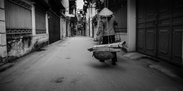 Hard at work, Hanoi